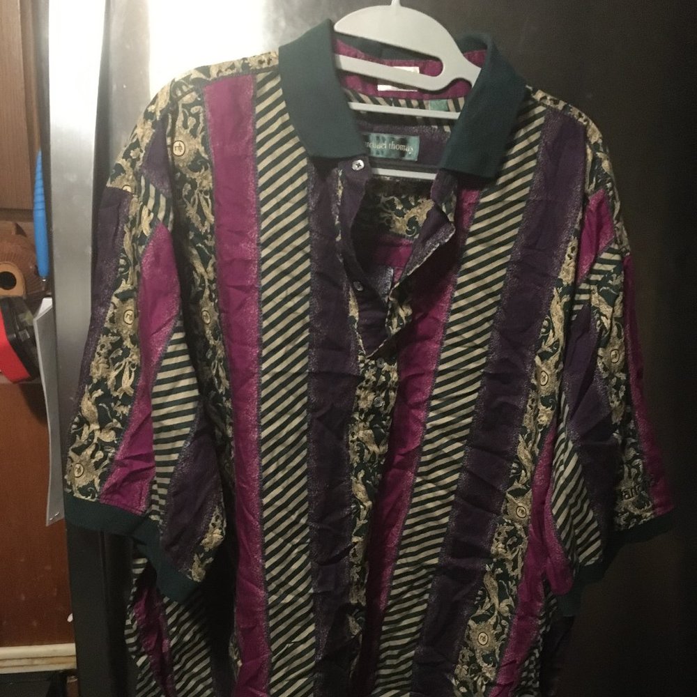 Michael  thomas Golf Polo Shirt -370 $20 FIRM